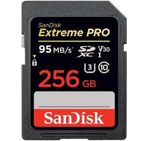 Sandisk SD Extreme Pro SDHC/SDXC - 256GB
